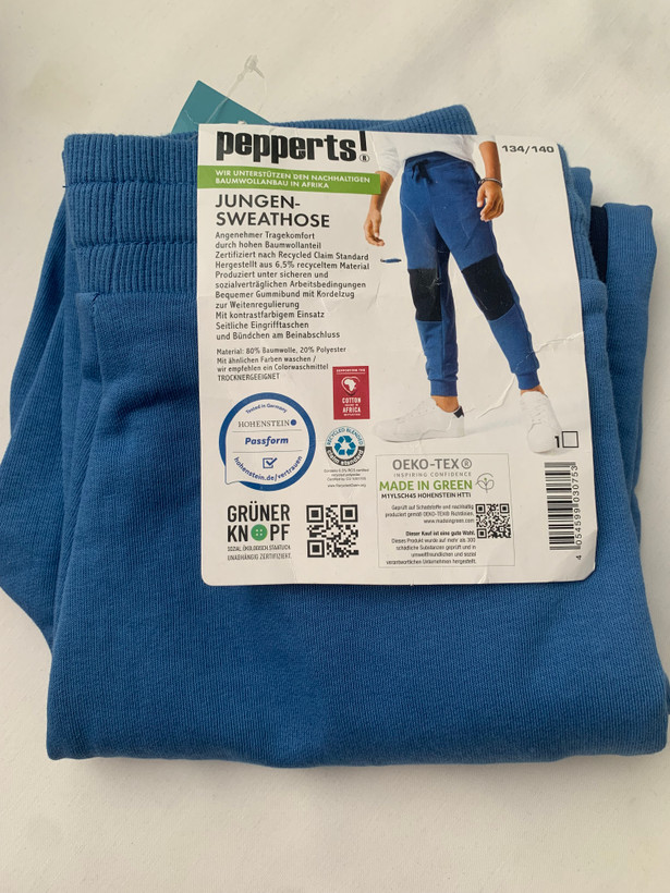 شلوار اسلش پسرانه pepperts؛8تا12 سال